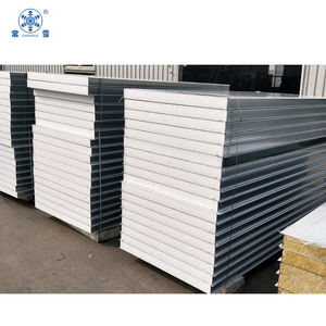 EPS prezzo in fibra di vetro miele di favo camera fredda pavimento pannello sandwich isolamento EPS pannello - Product Image 3