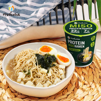 Miso Flavor High Protein 22g Vegan Ramen Low Fat High Fiber Healthy Instant Noodles