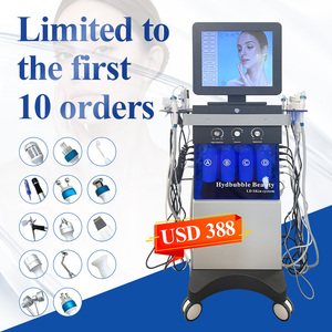 Appareil de nettoyage du visage à jet d'oxygène 14 en 1, dermabrasion, microdermabrasion, machine de soin du visage à l'eau - Product Image 4