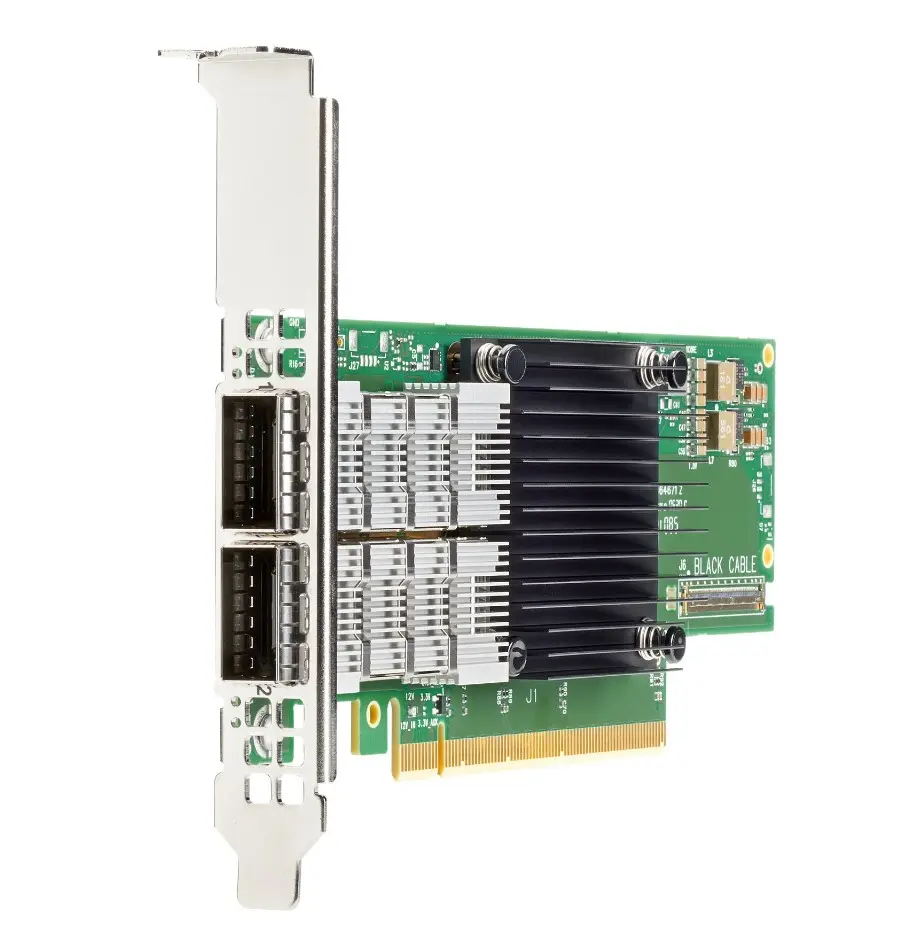 Nouvelle carte adaptateur VPI ConnectX-6 MCX653106A-HDAT d'origine HDR/200GbE double Port QSFP56 PCIe 4.0x16 carte réseau