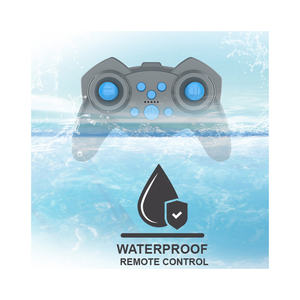 لعبة جاكو الرائجة: سيارة قرش برمائية تعمل بالتحكم عن بعد مع وظيفة رش الماء، لعبة للأطفال - Product Image 5