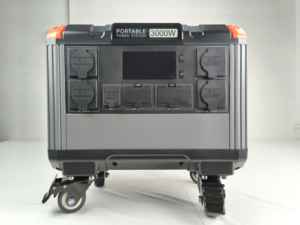 High Capacity Portable Power Bank Station 1000-5000W Battery <b>Solar</b> <b>Generator</b> With Flashlight MPPT for EV Charging CB3000S Power - Product Image 3
