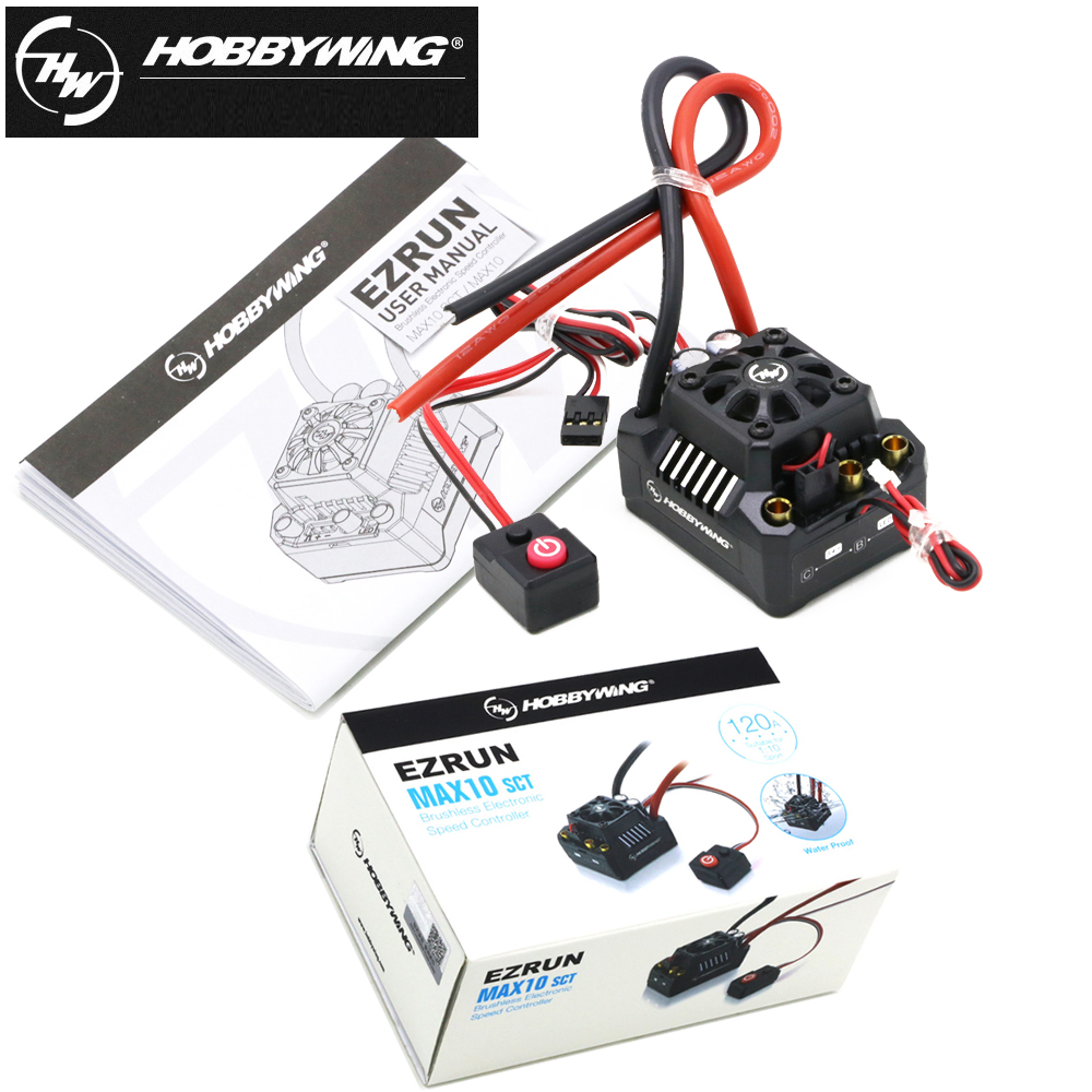 Hobbywing EZRUN MAX10 SCT 120A Brushless ESC & 3660 G2 Motor for 1