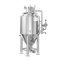 Cuve de Fermentation Personnalisable 3,5 BBL en Acier Inoxydable 304 pour Bière Artisanale avec Enveloppe de Refroidissement PT-100 en Promotion