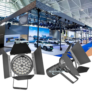 Projecteur <span class=keywords><strong>LED</strong></span> Flystarlight blanc chaud + blanc froid, indice de protection IP20, contrôlé par DMX512, 36x10W, pour exposition automobile et éclairage de scène - Product Image 1