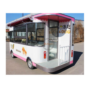 Camión de Comida Eléctrico OEM, Carrito de Café Móvil, Venta de Comida Rápida, Carrito para Centros Comerciales, Parques y Áreas de Juego - Product Image 2