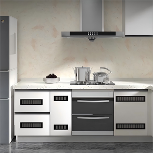 Grille de ventilation décorative à gaz Dissipation de la chaleur Filet de <span class=keywords><strong>plaque</strong></span> de cuisson pour réfrigérateur Armoire de cuisine <span class=keywords><strong>Plaque</strong></span> de porte Accessoire - Product Image 4