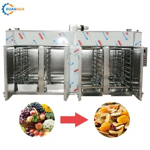 Direktversand ab Werk hocheffiziente kommerzielle Lebensmitteltrockner Obst- und Gemüse-Dehydrator-Maschine made in China