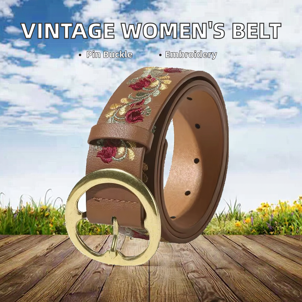 JULUN Vintage Country Wind Embroidered Women