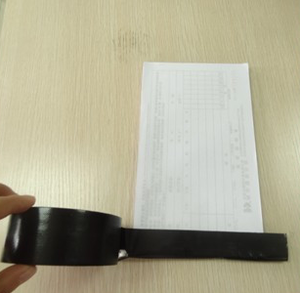 50mm X 50m resistente in vinile Non riflettente impermeabile adesivo facile strappo panno nero nastro adesivo - Product Image 6