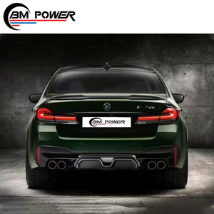 5シリーズG30G38F90M5スタイルボディキットにアップグレード高品質バンパーヘッドライトリアディフューザー5 S G30 G38M5オートフェイスリフトパーツ - Product Image 6