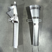 Tube de formage de sacs de précision moyenne en acier inoxydable pour machine d'emballage VFFS (snacks, détergents, quincaillerie)