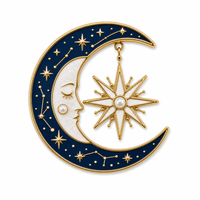 Épinglette en émail métallique Sharingan, broche de revers en métal, motif papillon en fer avec art linéaire détaillé, pour les écoles et les articles promotionnels des clubs