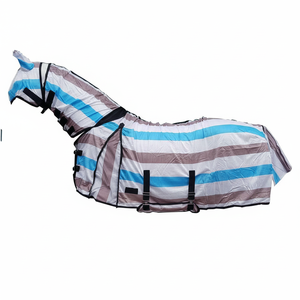 พรมม้าแบบกำหนดเองพร้อมคอเต็มอุปกรณ์ม้าม้าผลิตภัณฑ์ขี่ม้า - Product Image 1