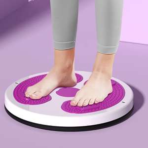 Pasokan langsung pabrik <span class=keywords><strong>ABS</strong></span> pinggang memutar cakram pijat rumah Twister tubuh menangani mesin perut resistensi papan latihan - Product Image 3