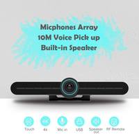Caméra 2021 USB Full HD 4K, système de vidéoconférence, de télévision, à zoom numérique, équipement de télémédecine, pour la diffusion en direct sur le bureau, vidéo