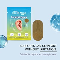 SOUTH MOON Patchs anti-acouphènes en plastique pour maux de tête, douleurs auriculaires, perte auditive, bourdonnements d'oreilles, portables, 12 pièces