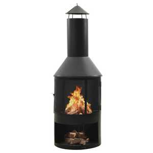 Caminetto da Esterno in Stile Europeo con Canna Fumaria per Legna e <span class=keywords><strong>Carbone</strong></span>, Design Personalizzato di Chimenea - Product Image 1