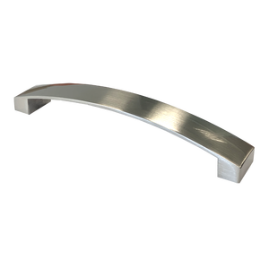 Maniglia per mobili '15EU.006', distanza centrale 160 mm, cromo opaco - Product Image 1