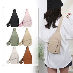 Bolso de Pecho Estilo Japonés para Mujer, con Múltiples Bolsillos, Impermeable, Casual, para Uso Diario, Verano 2025 - Product Image 2