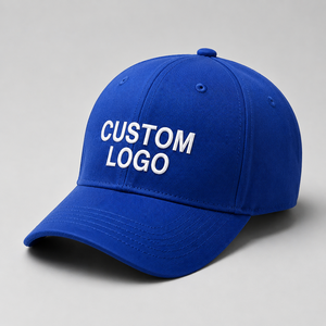 OEM Cotton 6 Panel Hat Breathable <b>Baseball</b> <b>Cap</b> With Embroidery Logo for Running Training - Product Image 4