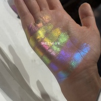 Großhandel Aurora Schillerndes Farbwechsel-Chamäleon-Pigmentpulver Winkelwechselndes Duochrome-Pigment für DIY Make-up Lidschatten
