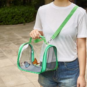 Transparent PVC Insecte Papillon Habitat Cage Portable En Plein Air Insecte Observateur Pliable Critter Box pour DIY <span class=keywords><strong>Observation</strong></span> Des <span class=keywords><strong>Insectes</strong></span> - Product Image 1