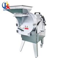Professionnel Légumes Fruits Cube Broyeur Cutter Trancheuse Noix De Coco Oignon Pommes De Terre Chips Machine De Découpe Moteur pour La Cuisine À Domicile