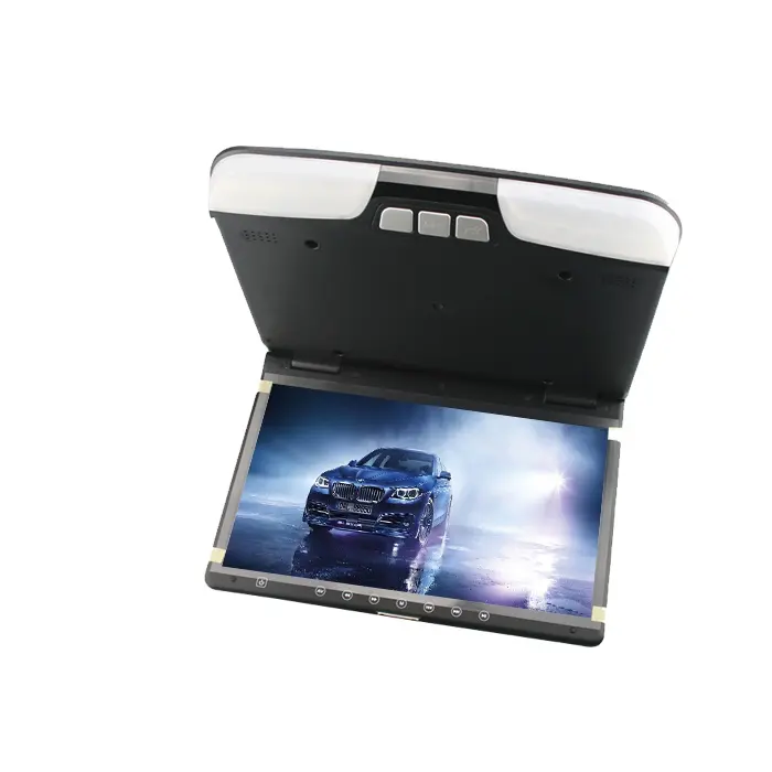 15,6-Zoll-Auto-Videosystem mit Sony Loader USB SD-Spiele DVD-Player herunter klappen