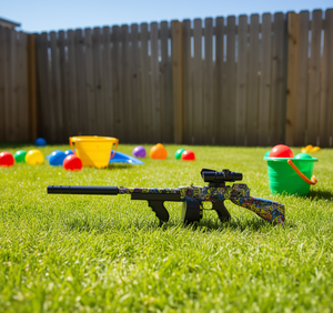Pistola de Agua Eléctrica Thomson 735C-2 150-200fps, Juguete de Plástico a Batería para Niños de 8 a 13 Años - Product Image 2