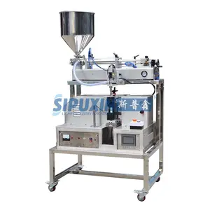 SPX Cream Fill Seal Equipment Automatische Schuhcreme Soft Tube Filling Machine 2022 Guangzhou 40-60 Stück/min 4000BPH 50L