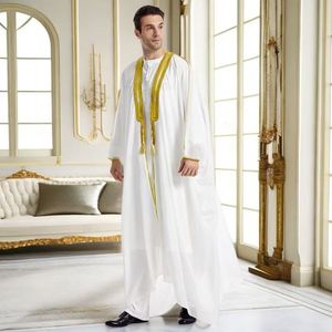 Nuovo Cardigan da Uomo in Chiffon con Maniche Lunghe e Motivi Ricamati - Elegante Cardigan Casual da Viaggio per Uomo, alla Moda - Product Image 5