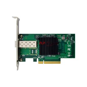 การ์ดเชื่อมต่อเครือข่าย PCIeX8 JL82599EN Single-SFP+ ไฟเบอร์ 10G สำหรับเซิร์ฟเวอร์ 10GbE แบบใช้สาย สำหรับเซิร์ฟเวอร์ AI มีสินค้าในสต็อก - Product Image 2