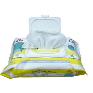 Бесплатные образцы на заказ детские салфетки оптом бамбуковые влажные салфетки оптом смывные экологически чистые органические детские салфетки 80 шт. - Product Image 6