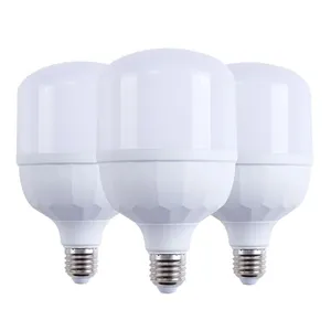 Lâmpada led focos residenciais, por atacado, 5w, 10w, 15w, 20w, 30w, 40w, 50w, 60w, e27 b22, material primo