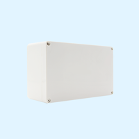 Boîtier de jonction extérieur personnalisable par le fabricant, étanche IP65, en plastique ABS, pour projets électriques