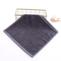 Brown 11.81x11.81 Inch Small Square Towels 30cm Facial Hand Cloths for Nail Salon Beauty Studio Pilates Yoga Spa Cleaning