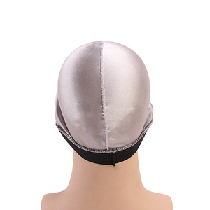 Syh44 Satin Silky Wide Band Stretchy Perruque <span class=keywords><strong>Cap</strong></span> Silky <span class=keywords><strong>Wave</strong></span> Hommes Durag Match Spandex Dome <span class=keywords><strong>Cap</strong></span> <span class=keywords><strong>Wave</strong></span> <span class=keywords><strong>Cap</strong></span> - Product Image 6