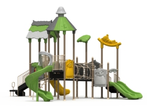 Túnel de Red Metálica para Parque Infantil Comercial con Temática de Espantapájaros, Certificado por ASTM F1487, Fabricante Miembro de IPEMA, YONGLANG - Product Image 2