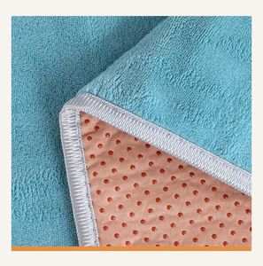 Coussin d'<span class=keywords><strong>incontinence</strong></span> pour adultes en polaire de lait - Antidérapant, imperméable, <span class=keywords><strong>lavable</strong></span> |   Tapis de soins d'hiver doublé de polaire pour personnes âgées <span class=keywords><strong>Protection</strong></span> contre les fuites - Product Image 3