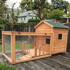 Casa para Conejos de Madera de Lujo Ecológica SDR025, Estilo Villa, para Exteriores, Resistente al Agua, Jaulas de Descanso - Product Image 2