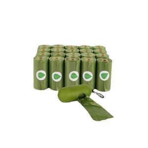 Sacs à déjections canines personnalisés certifiés UE, écologiques, parfum lavande, sans odeur, vente en gros, en plastique - Product Image 2