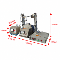 HARVES Appareil de Revêtement par Centrifugation Automatisé Multi-couches avec Couvercle Chauffant et Distributeur de Solution HW-VTC-100ML