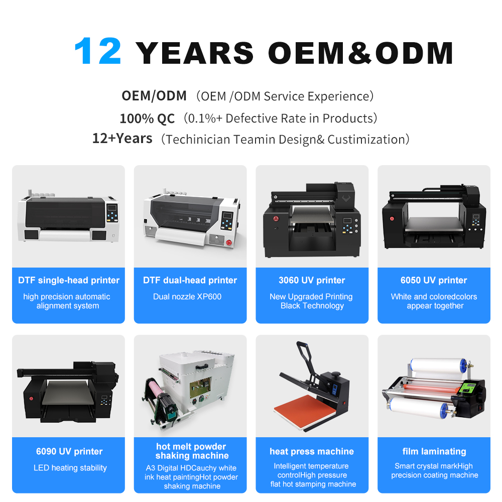 A3 UV Inkjet Printer Logojet Xp600 Flatbed Label Printer for Plastic Phone Cases Acrylic Cylinder PVC ID Cards Bumper Cases
