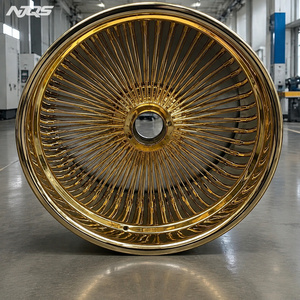 NJQS 26인치 5x114.3 림 24-26 24인치 스포크 휠 와이어 휠 - Product Image 4