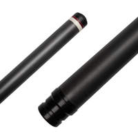 Taco de billar XQJ-S-Hexagram de fibra de carbono personalizado de 2 piezas, 12.5mm, conica híbrida, duradero, ligero, en stock, envío rápido
