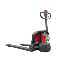 Transpalette électrique 2 tonnes à usage intensif Chariot à plate-forme à batterie au lithium Trois roues en aluminium OEM personnalisable pour les outils de magasinage