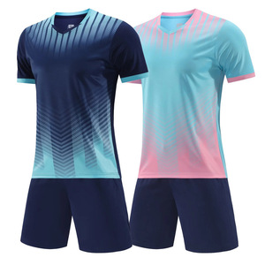 Nuove Maglie da <span class=keywords><strong>Calcio</strong></span>, Set Sportivi, Uniformi di Squadra, <span class=keywords><strong>Maglia</strong></span> da <span class=keywords><strong>Calcio</strong></span> a Righe in Poliestere con Sublimazione <span class=keywords><strong>Termica</strong></span>, Completo da <span class=keywords><strong>Calcio</strong></span> per Club - Product Image 3