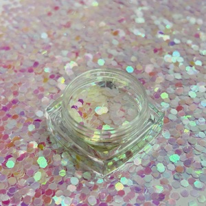 Xucai Umweltfreundlicher Chunky Glitter Abziehbarer Kleber Lösungsmittelbeständiges <span class=keywords><strong>PET</strong></span> für Festliche Weihnachtsdekorationen Werbeartikel - Product Image 3