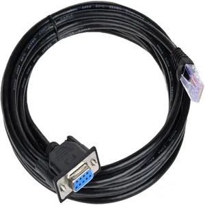 Herstellung von Rj45 bis DB9 DB25 RS232-Kabel mit serieller Buchse 8 P8C Serielles Konsolen kabel Für Kommunikation computer roboter